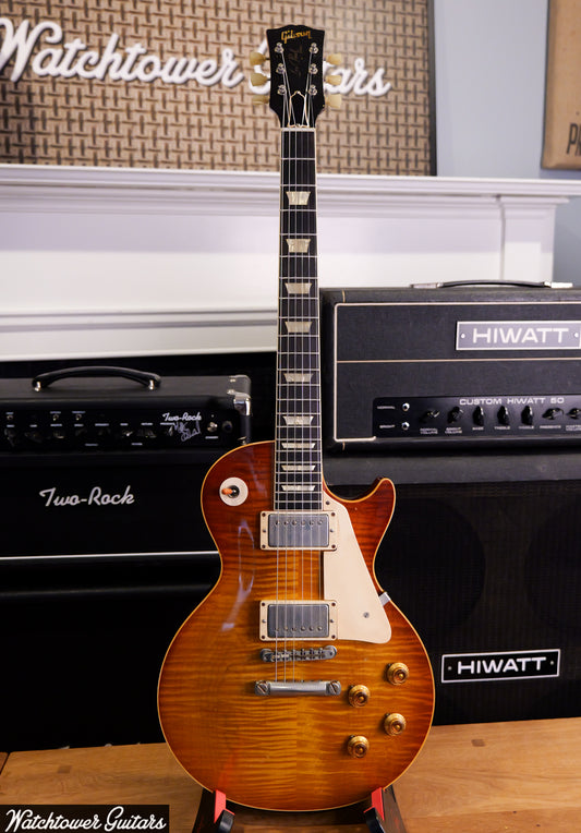 2025 Historic Makeovers Real Deal Series "Linda" Gibson Les Paul 1959 R9 Standard Brazilian Faded Cherry Sunburst