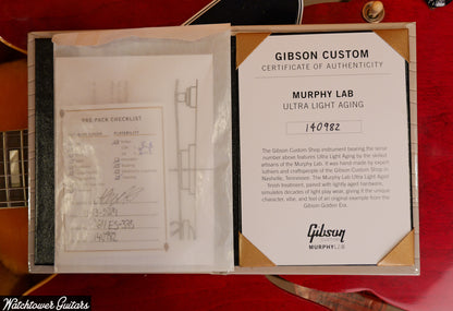 2024 Gibson 1964 ES-335 Sixties Cherry Ultra Light Aged Murphy Lab