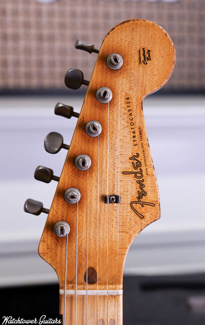 2014 Fender '57 Stratocaster WW10 Masterbuilt John Cruz Heavy Relic Sunburst