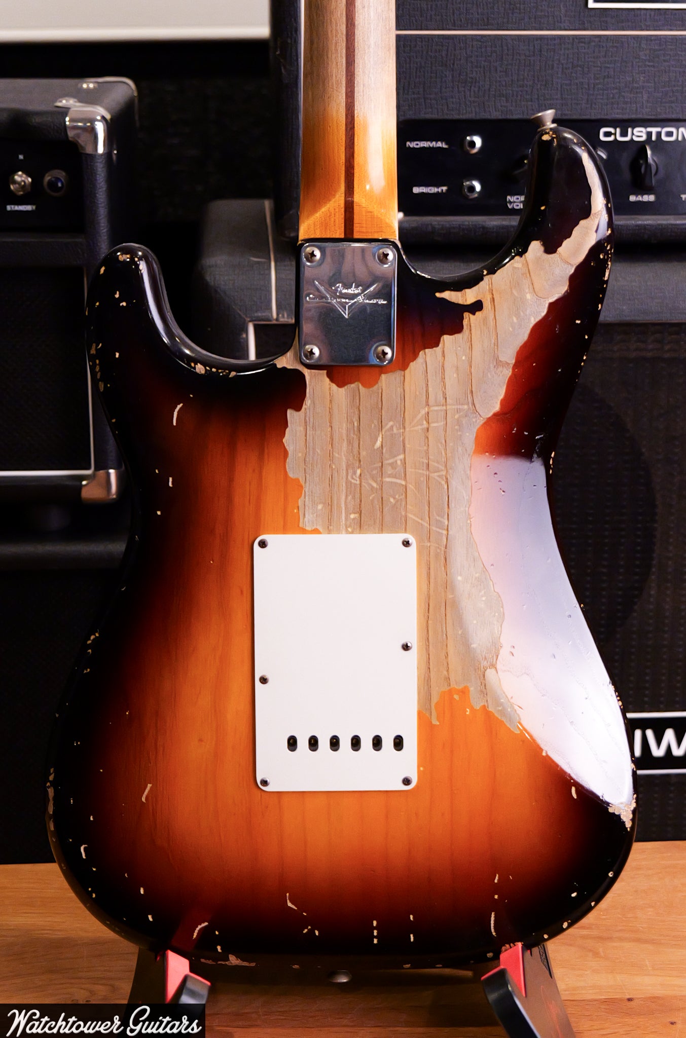 2014 Fender '57 Stratocaster WW10 Masterbuilt John Cruz Heavy Relic Sunburst