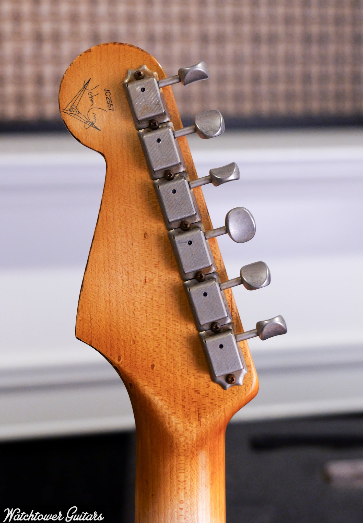 2014 Fender '57 Stratocaster WW10 Masterbuilt John Cruz Heavy Relic Sunburst