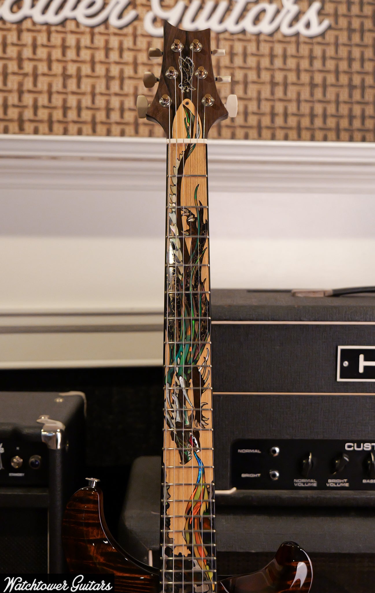 2025 Paul Reed Smith PRS Private Stock 40th Anniversary Dragon Chestnut