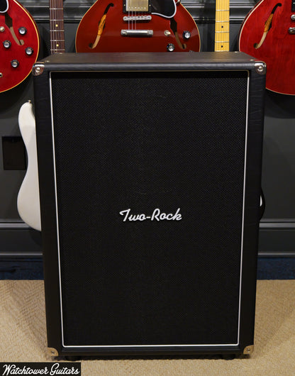 Two Rock Signature 2x12 Cabinet Black Tolex & Celestion Creamback Speakers