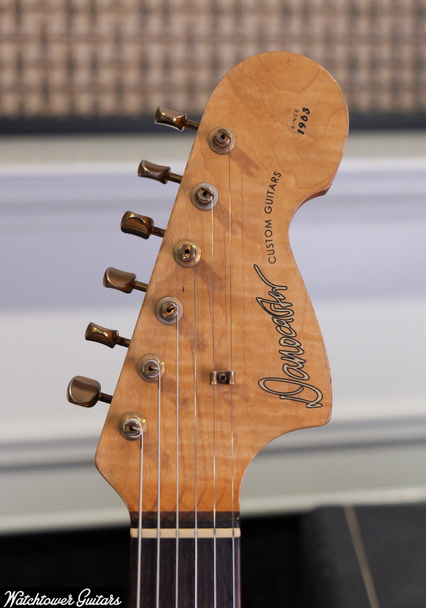 2017 Danocaster Double Cut, Ocean Turquoise with Arcane 61's