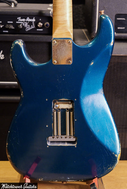 2017 Danocaster Double Cut, Ocean Turquoise with Arcane 61's