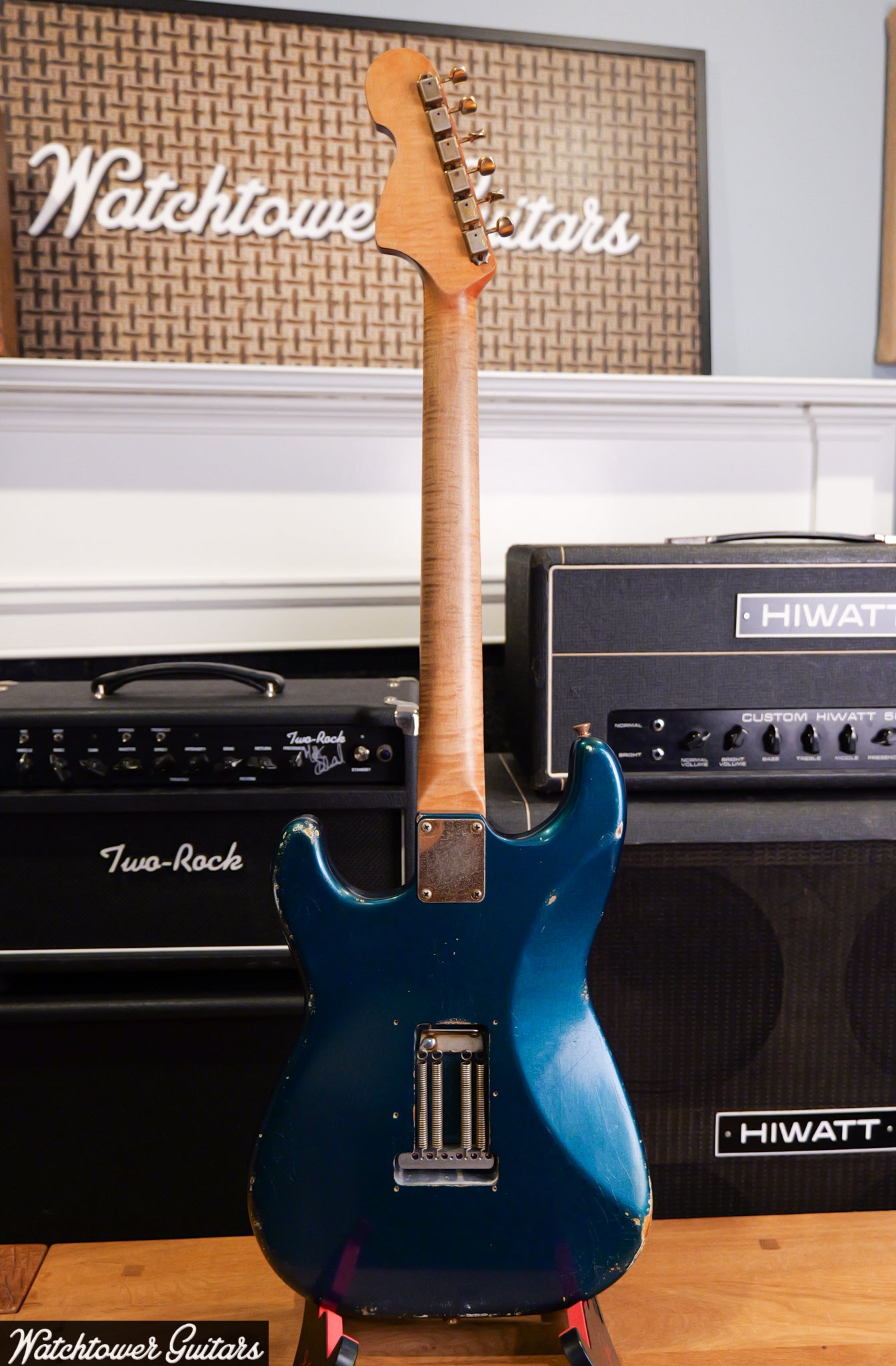 2017 Danocaster Double Cut, Ocean Turquoise with Arcane 61's