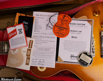 2021 Gibson 1958 Standard R8 Murphy Lab Heavy Aged Iced Tea