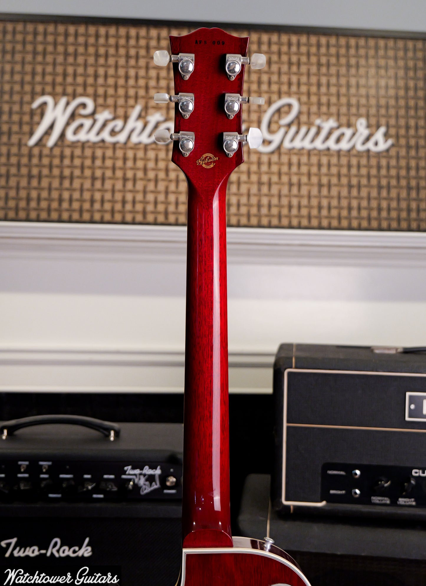 1998 Gibson Ace Frehley's Personal Signature Les Paul Custom Cherry Sunburst