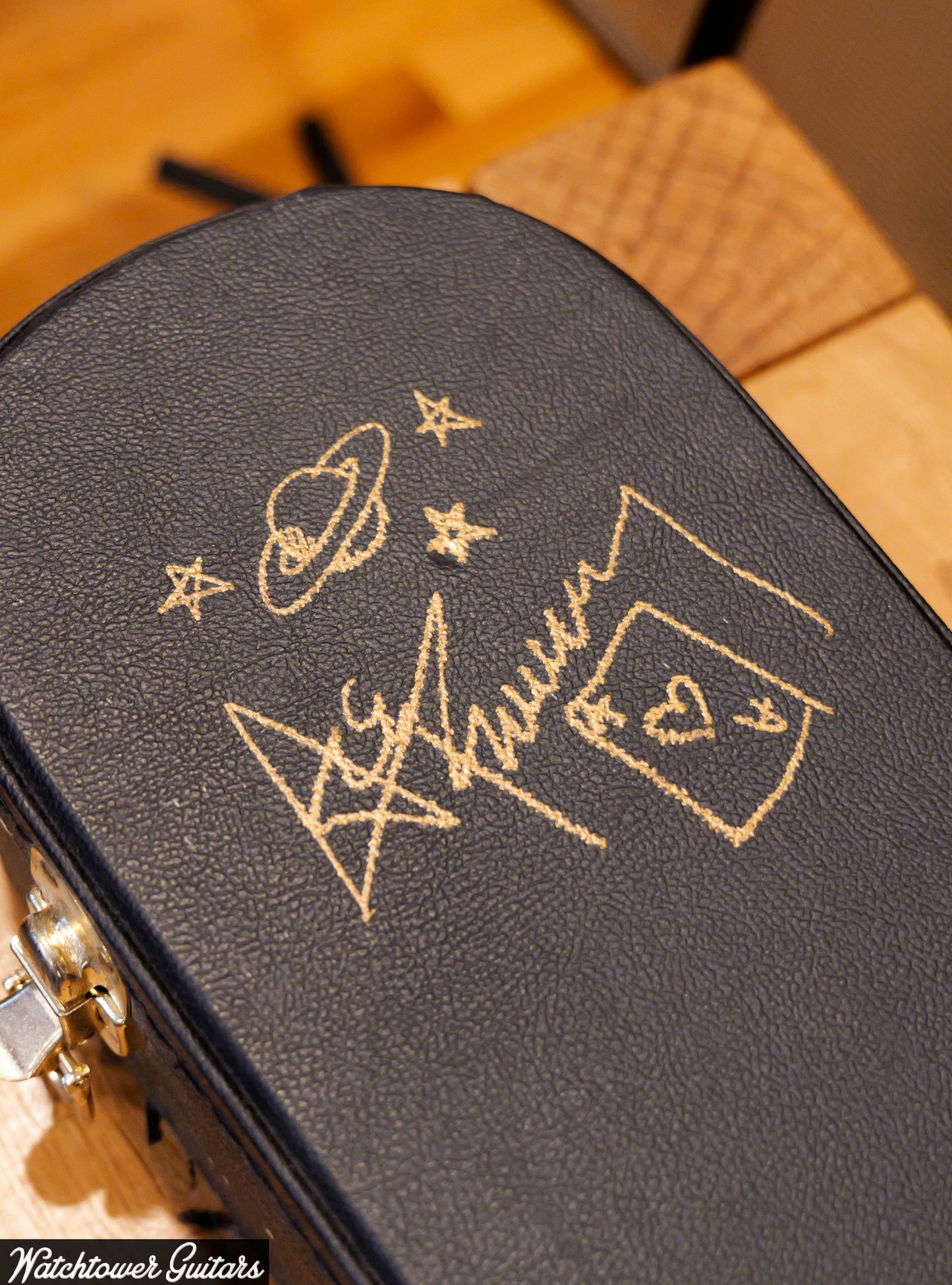 1998 Gibson Ace Frehley's Personal Signature Les Paul Custom Cherry Sunburst