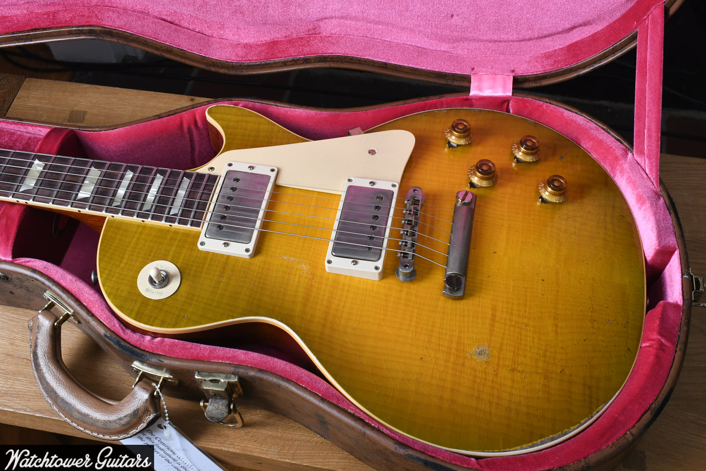 2023 Gibson 1959 Standard Murphy Lab Heavy Aged Green Lemon Fade
