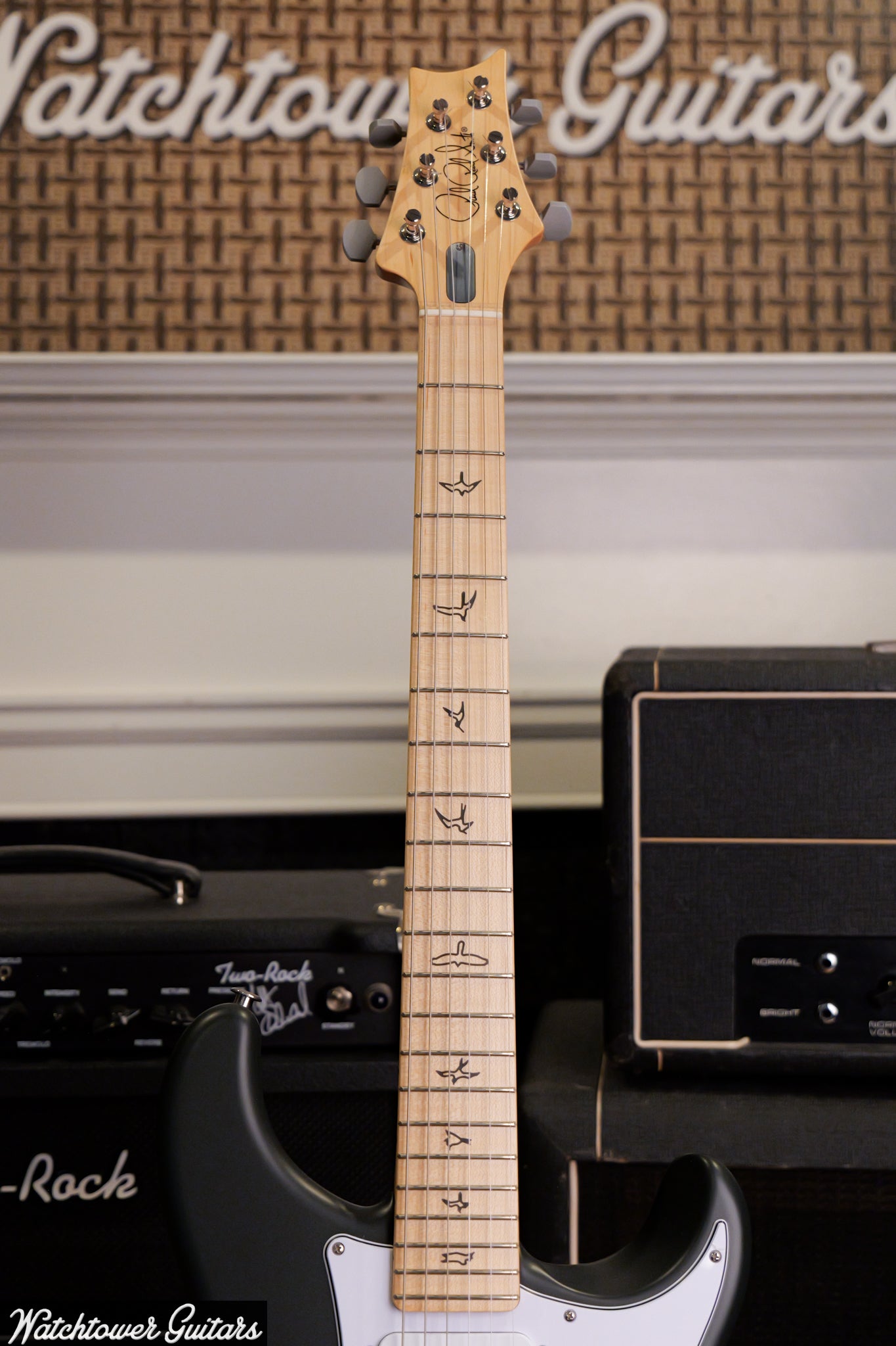 2025 Paul Reed Smith PRS Silver Sky Faded Black Tee Satin