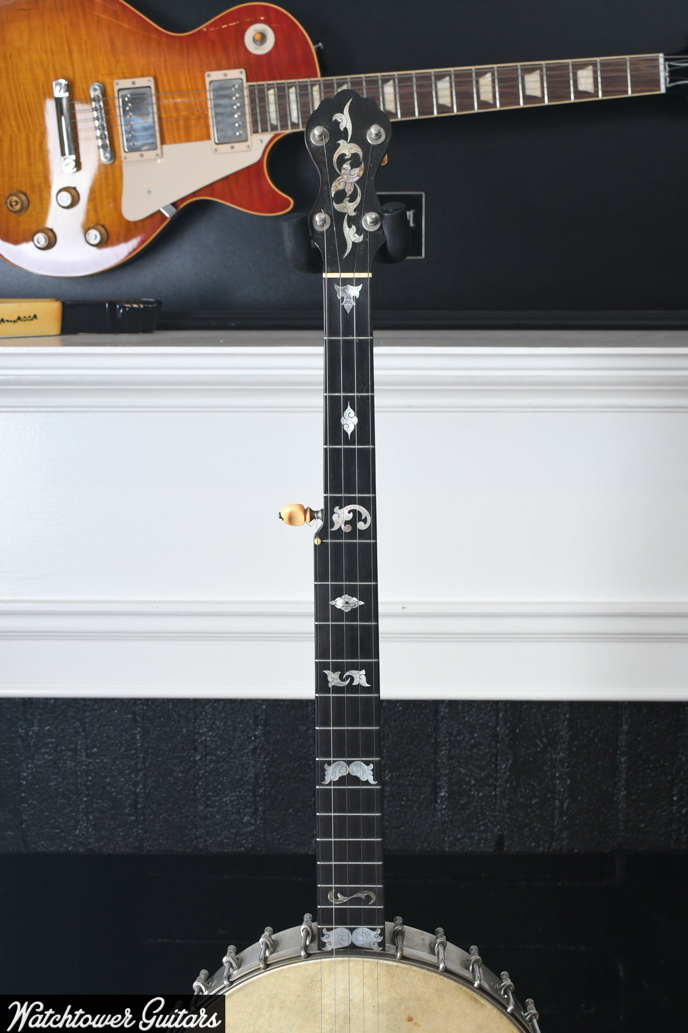 1892 A.C. Fairbanks Company Electric Model 5 String Banjo