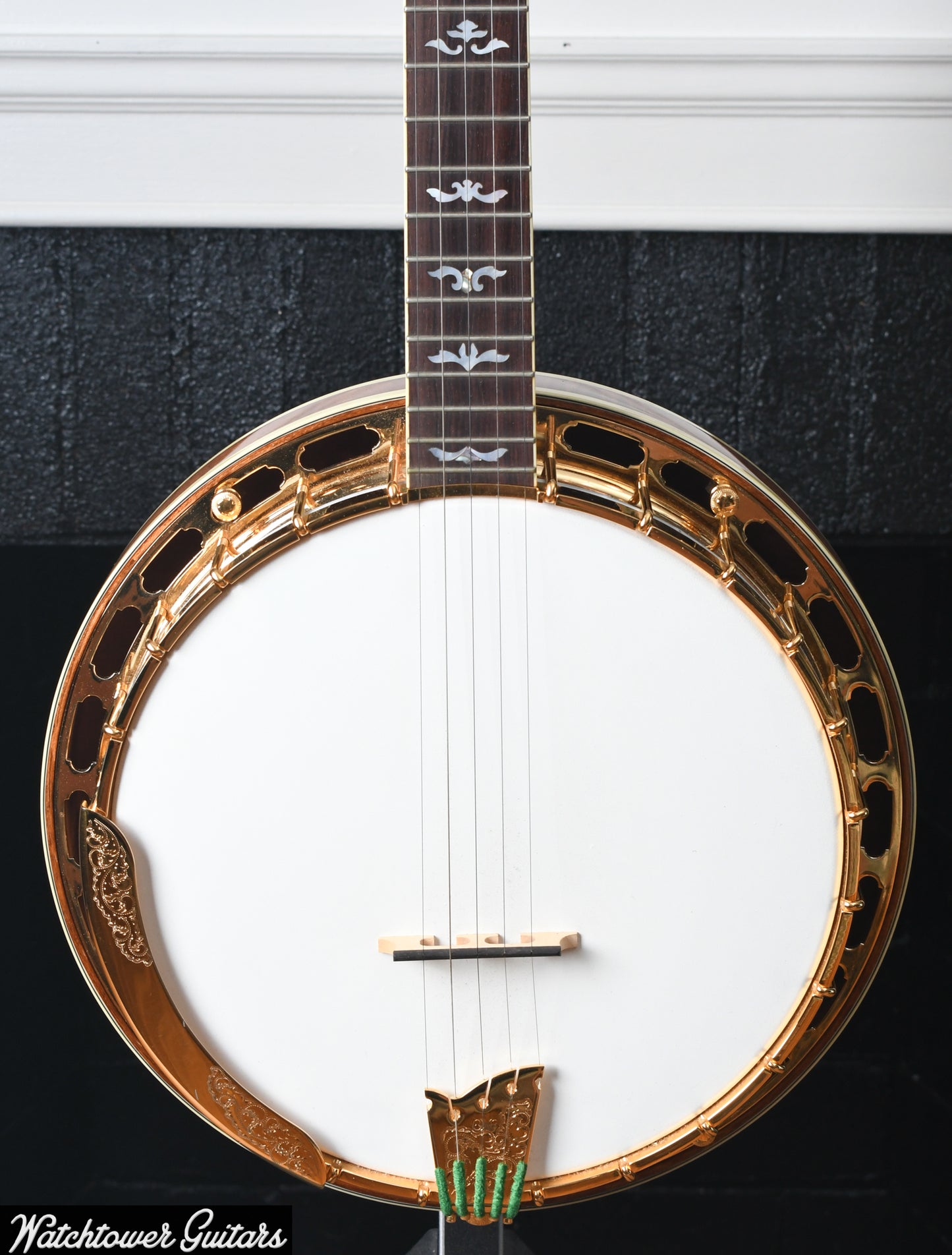 2000 OME Gold Monarch Bluegrass Model 5 String Banjo