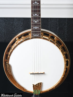 2000 OME Gold Monarch Bluegrass Model 5 String Banjo