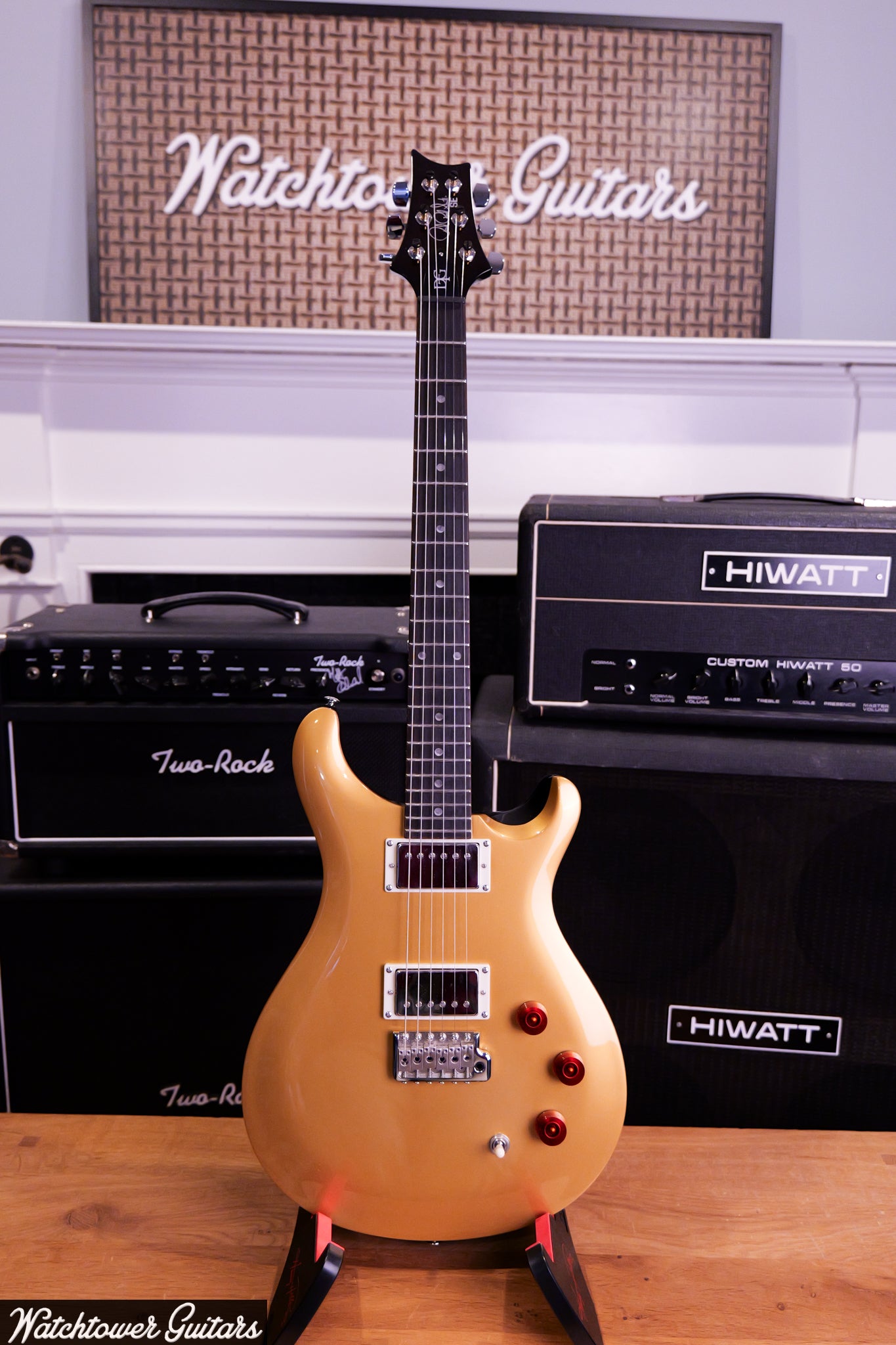 2025 Paul Reed Smith PRS SE DGT McCarty Goldtop - Upgraded PRS Locking Tuners