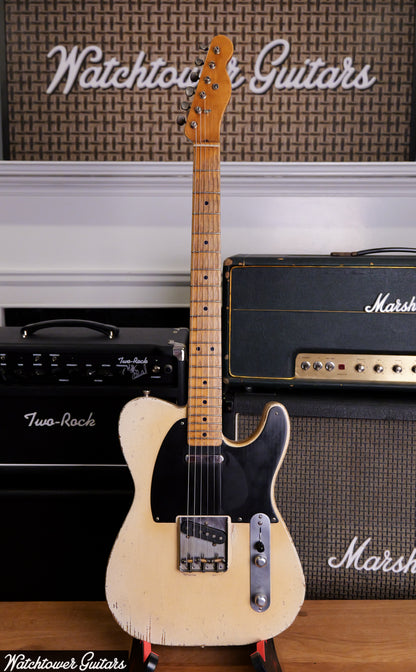 2025 Nacho Telecaster Aged Light Blonde/White Blackguard "Sweet Pea" #1020