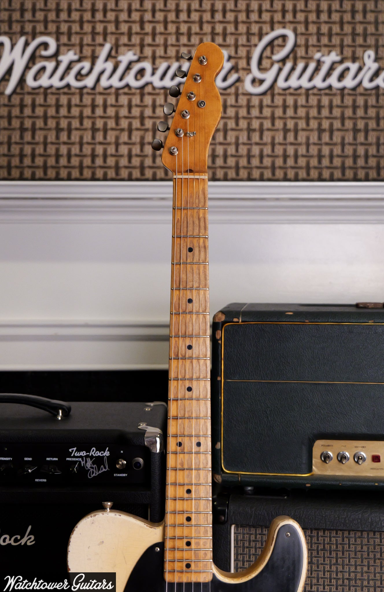 2025 Nacho Telecaster Aged Light Blonde/White Blackguard "Sweet Pea" #1020