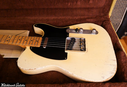 2025 Nacho Telecaster Aged Light Blonde/White Blackguard "Sweet Pea" #1020