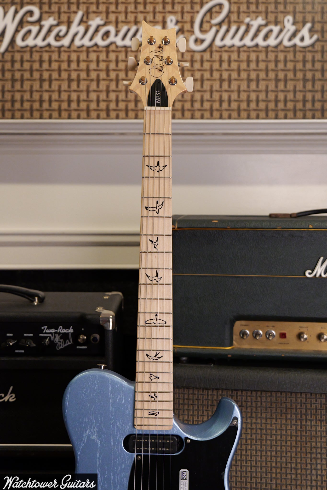 Paul Reed Smith PRS NF 53 Satin Frost Blue Metallic