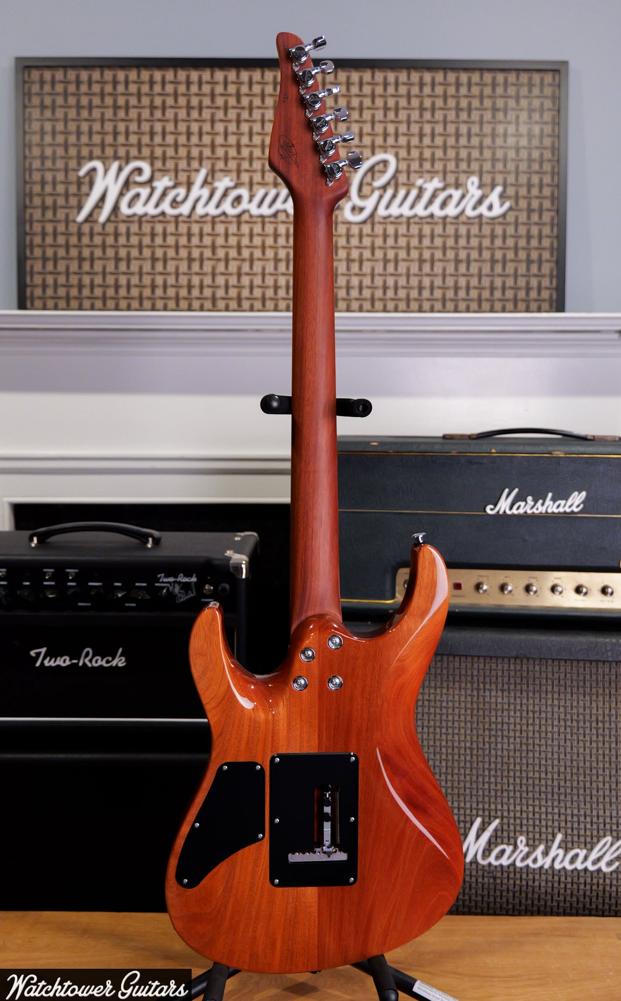 2013 Suhr Guthrie Govan Modern Carve Top Light Bengal Flame Top