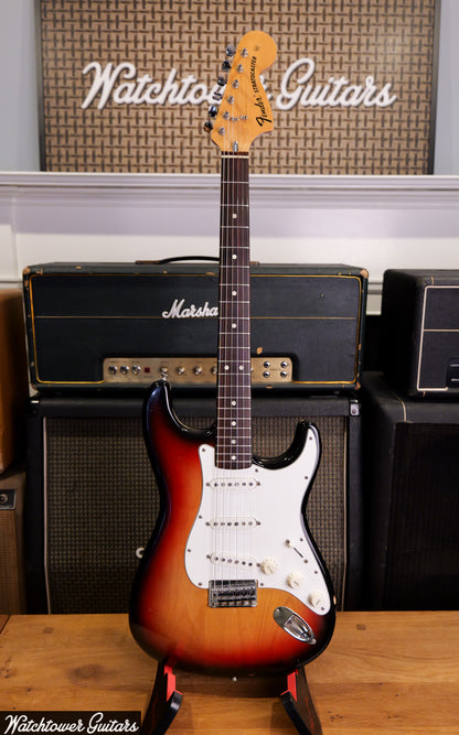 1973 Fender Stratocaster Hardtail Sunburst SN/381439