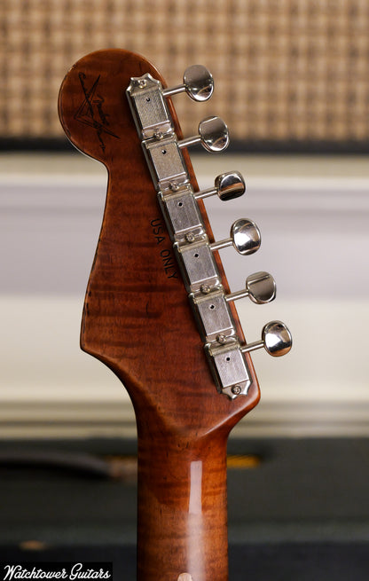 2025 Fender Custom Shop '60 Stratocaster GT11 Heavy Relic Aged Tahitian Coral Brazilian Board