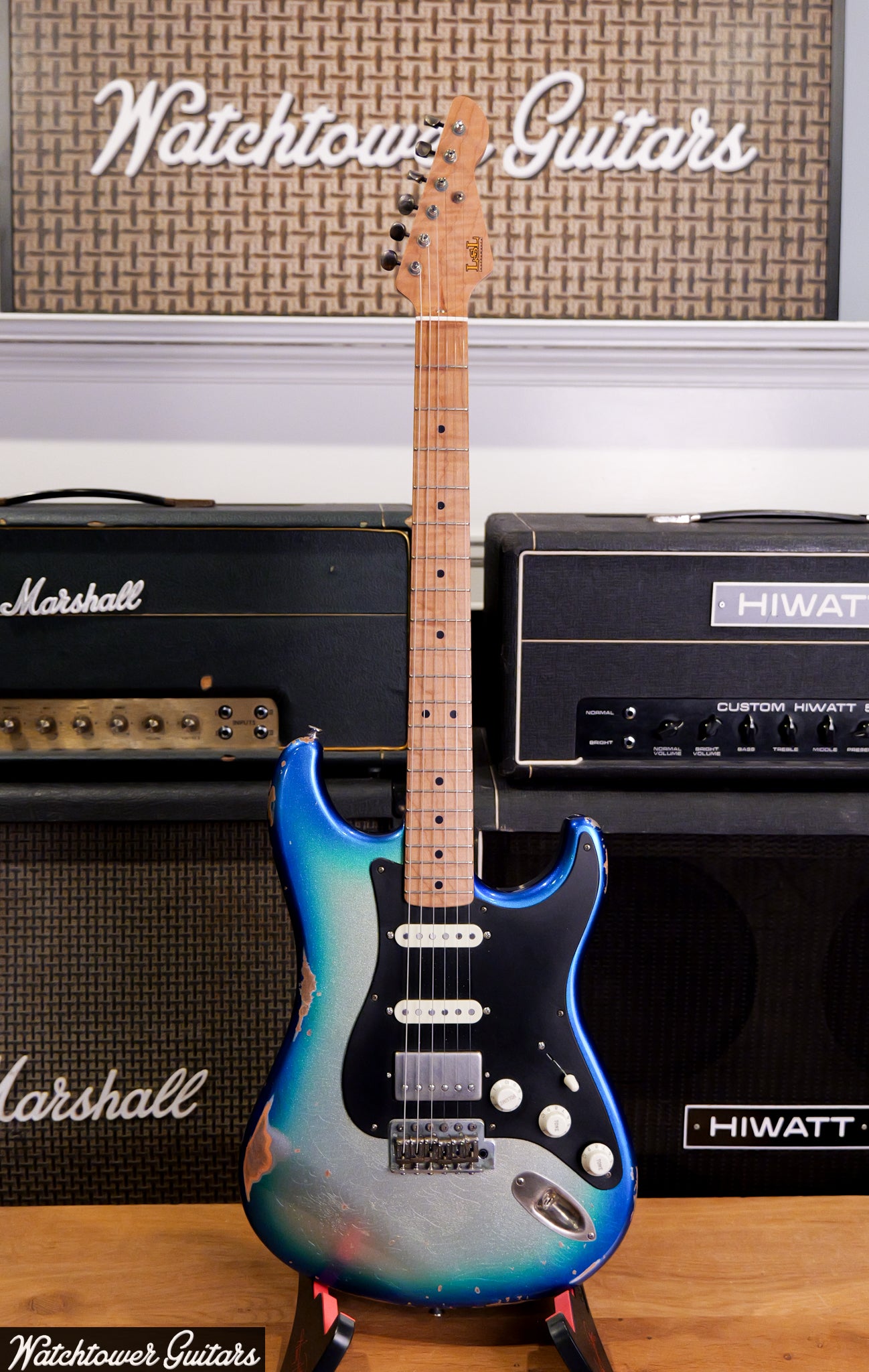 2024 LSL Instruments Saticoy Laguna Burst Sparkle Heavy Aged "Peyto"