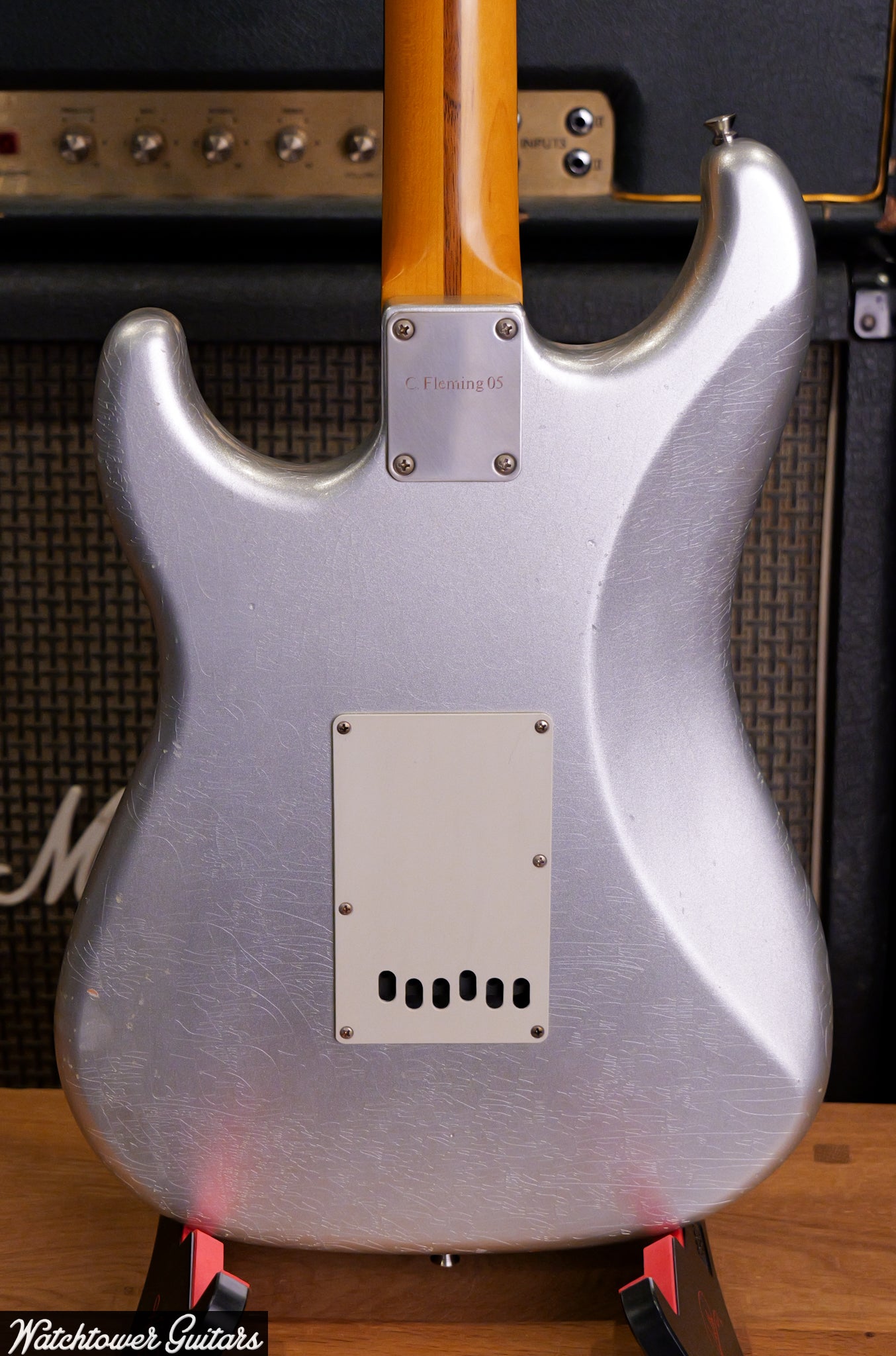 LSL Instruments Saticoy SSS Chris Fleming Team Built Inca Silver