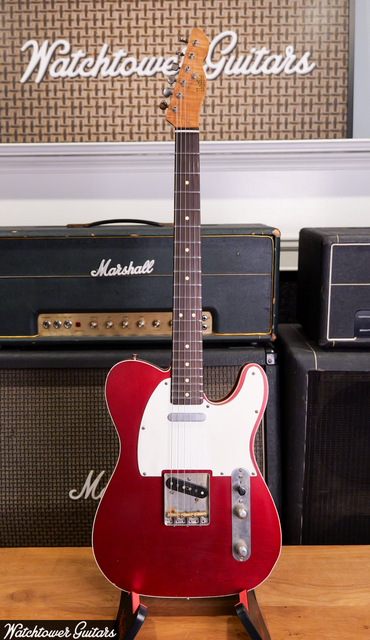 LSL Instruments T Bone Chris Fleming Team Built Candy Apple Red
