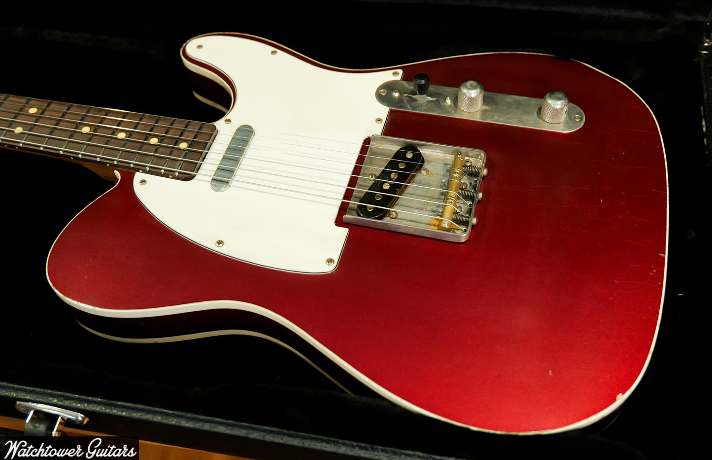 LSL Instruments T Bone Chris Fleming Team Built Candy Apple Red