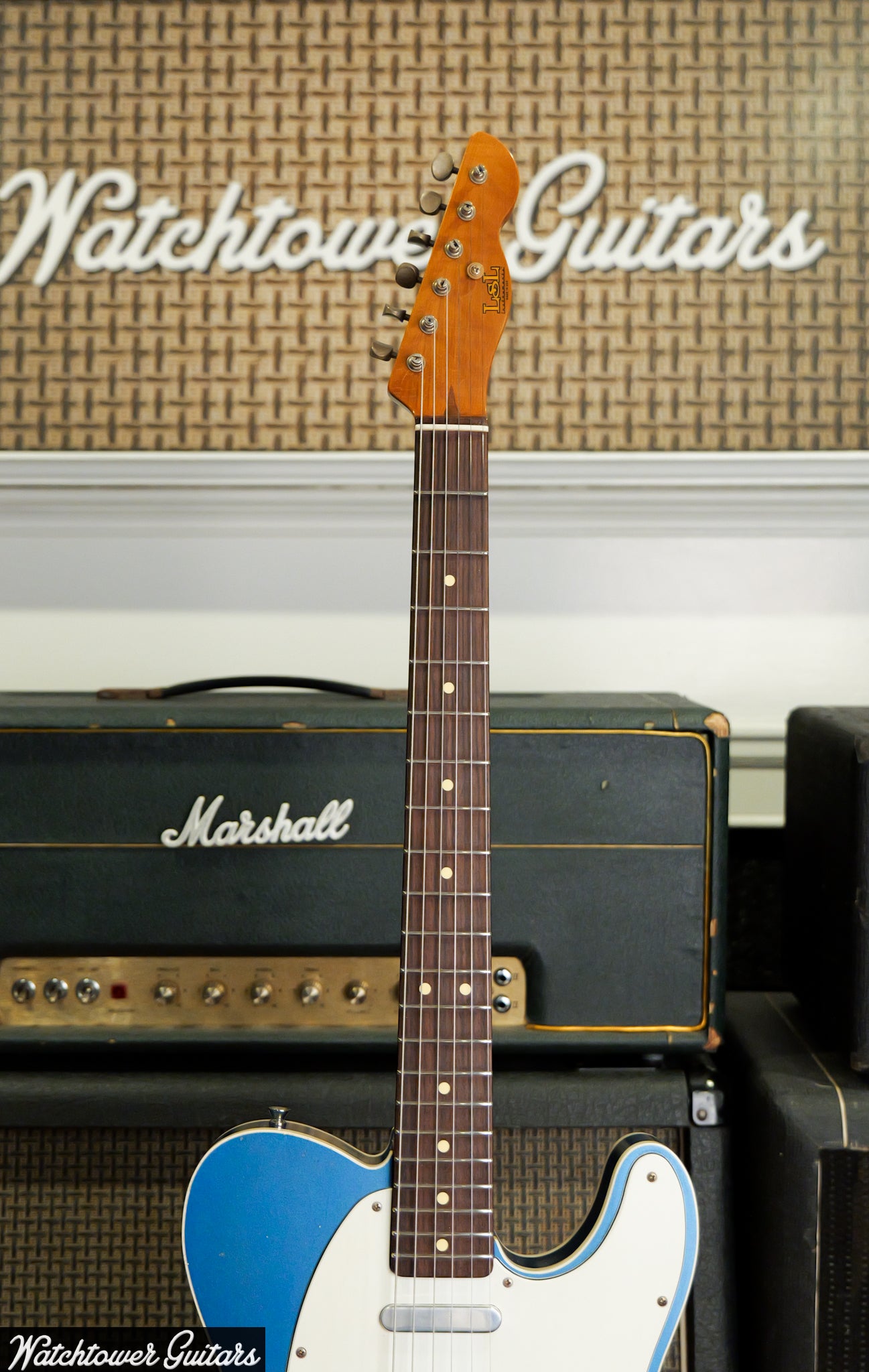 LSL Instruments T Bone Chris Fleming Team Built Lake Placid Blue