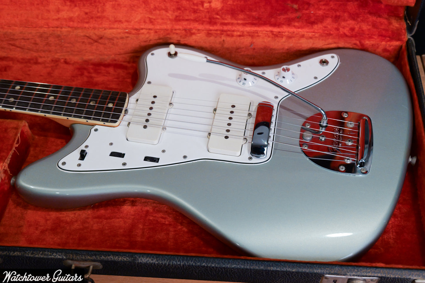 1966 Fender Jazzmaster * Original Custom Color* Ice Blue Metallic