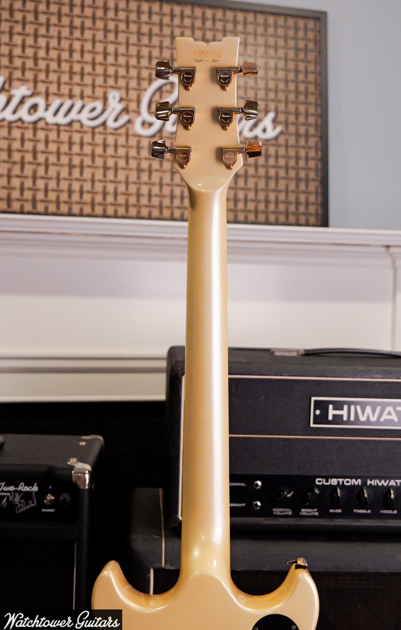 1985 Ibanez Artist AR350 Polar White