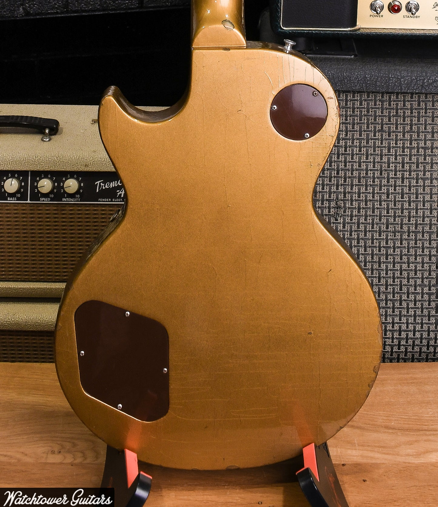 1955 Gibson Les Paul Standard Goldtop with Gold Back