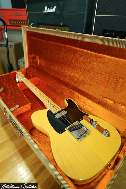 2007 Fender Vintage Hot Rod '52 Telecaster Seymour Duncan Mini Humbucker Butterscotch Blonde