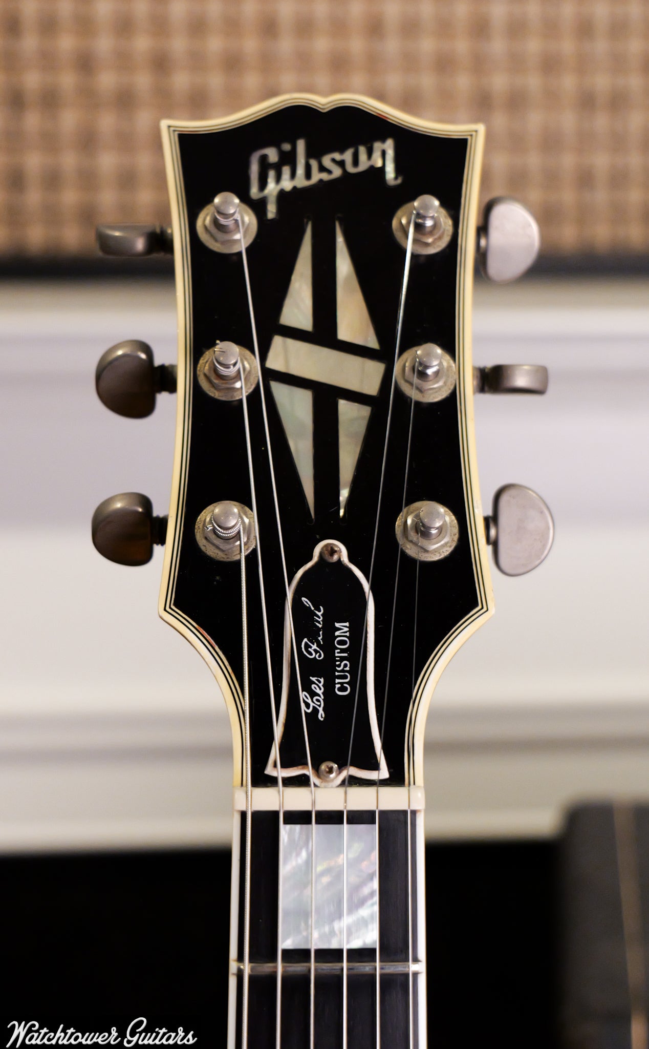 2001 Gibson 1968 Les Paul Custom Authentic *Special Order Nickel* Black Beauty