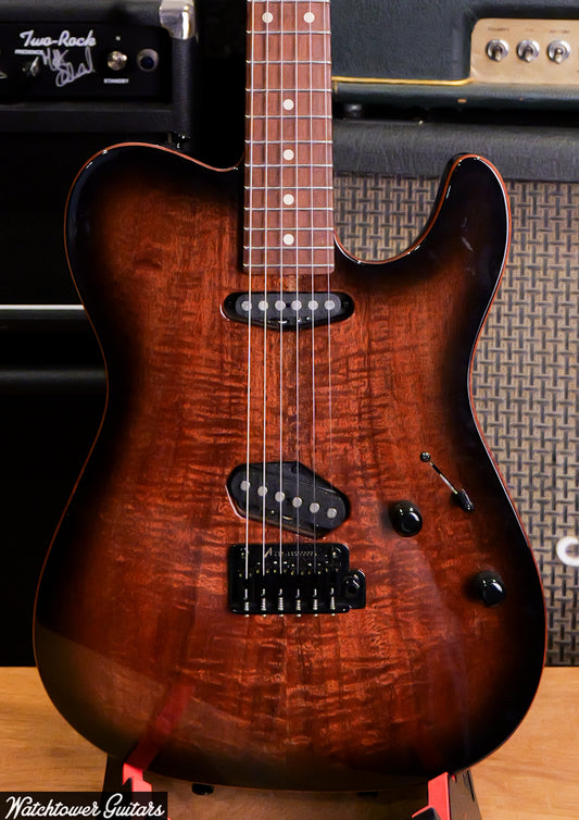 2019 Tom Anderson Top T Private Reserve Koa Black Shaded Edge with Binding