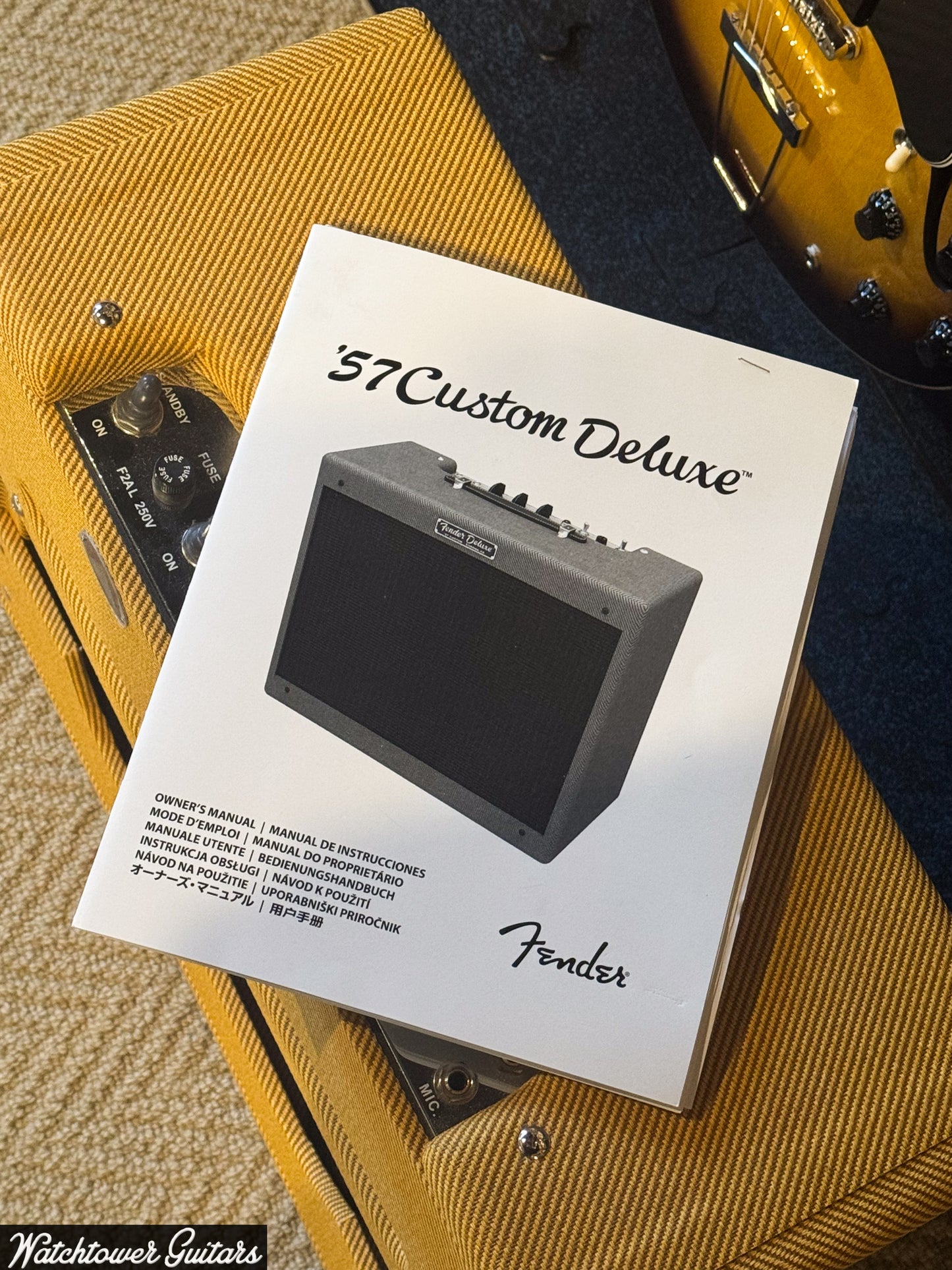 2024 Fender '57 Custom Deluxe Hand-Wired 1x12 Combo Tweed