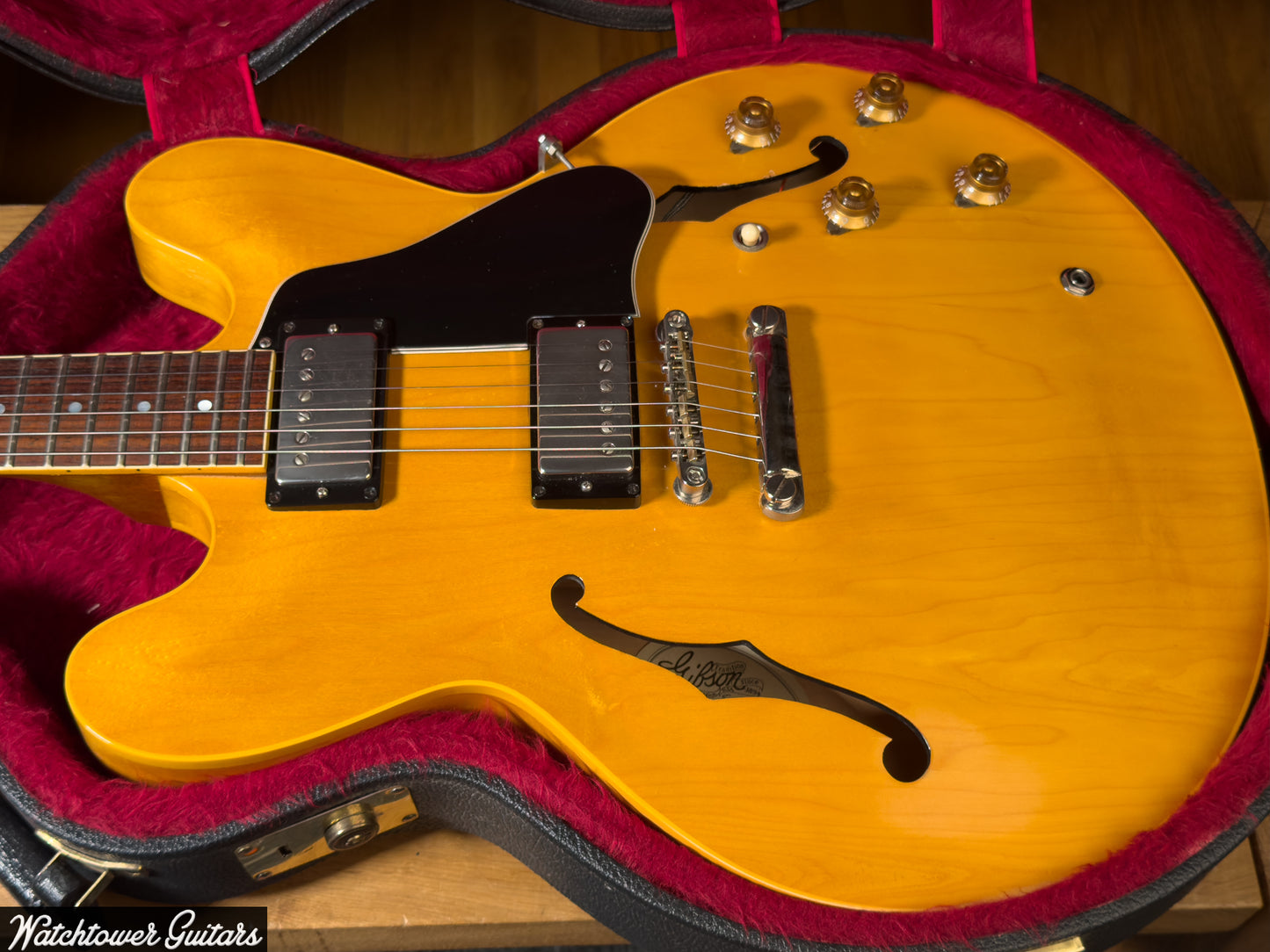 1983 Gibson ES-335 ThroBak Pickups Natural