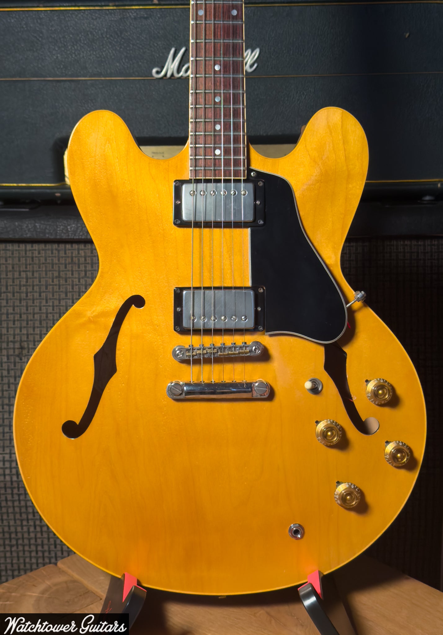 1983 Gibson ES-335 ThroBak Pickups Natural