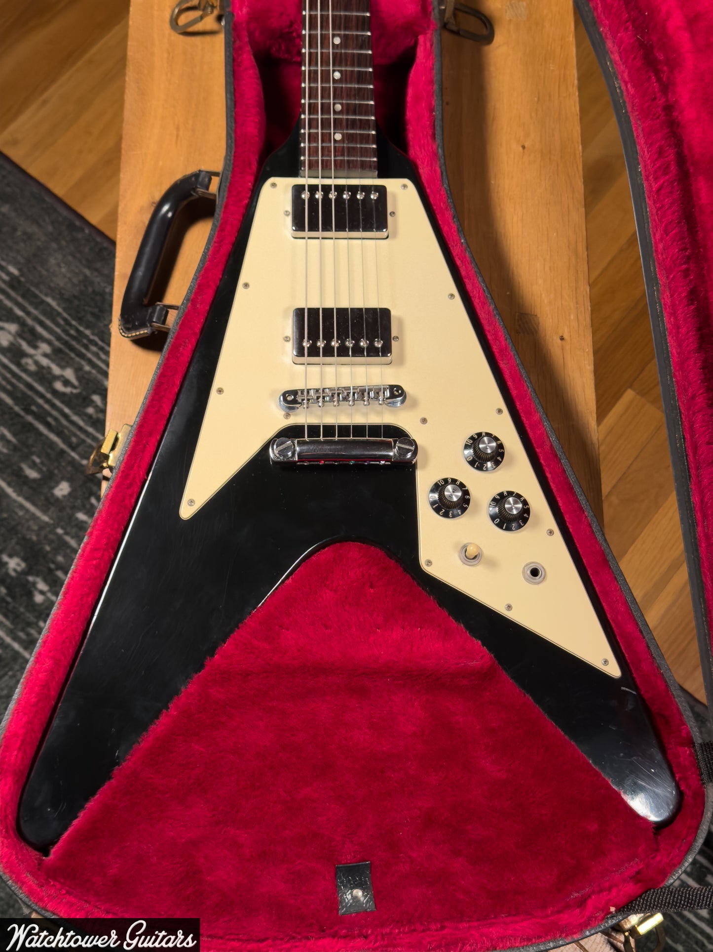 1981 Gibson Flying V Black