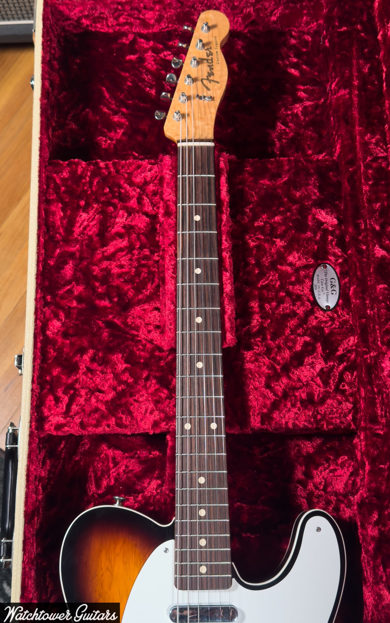 2020 Fender Custom Shop 1959 Esquire Closet Classic Chris Fleming Masterbuilt Sunburst Glaser B Bender