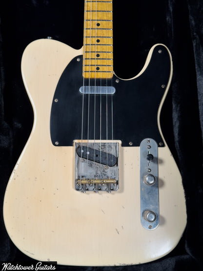 LSL Instruments T Bone Chris Fleming Team Built Vintage Cream