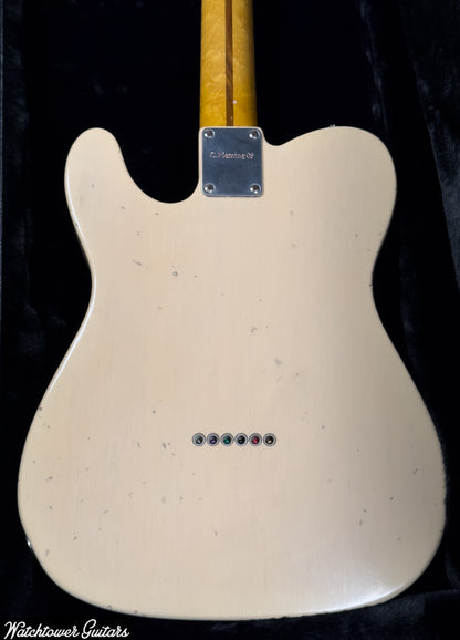 LSL Instruments T Bone Chris Fleming Team Built Vintage Cream