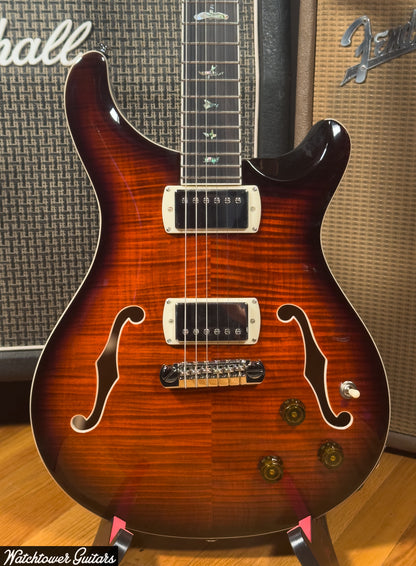 Paul Reed Smith PRS SE Hollowbody II Orange Tiger Smokeburst