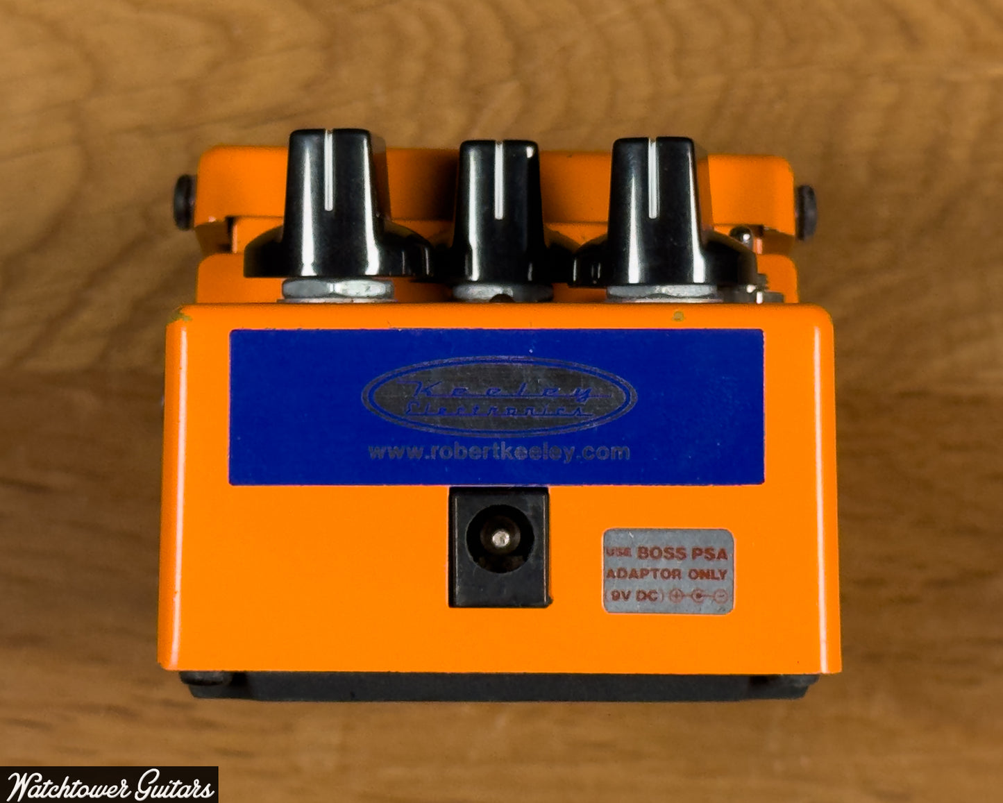 Used - Boss DS1 Distortion Pedal with Keeley Ultra & Seeing Eye MOD