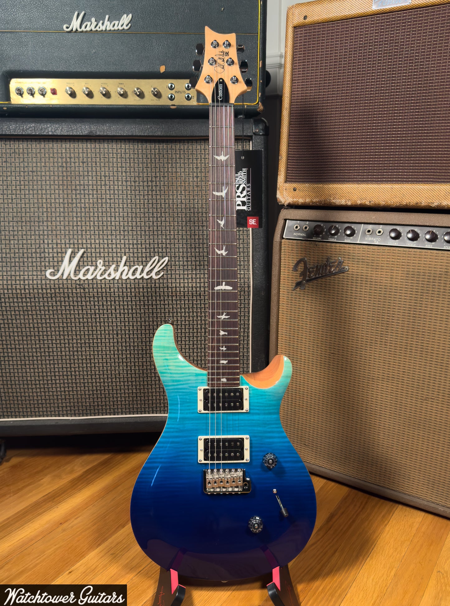 Paul Reed Smith PRS SE Custom 24 Sapphire Fade