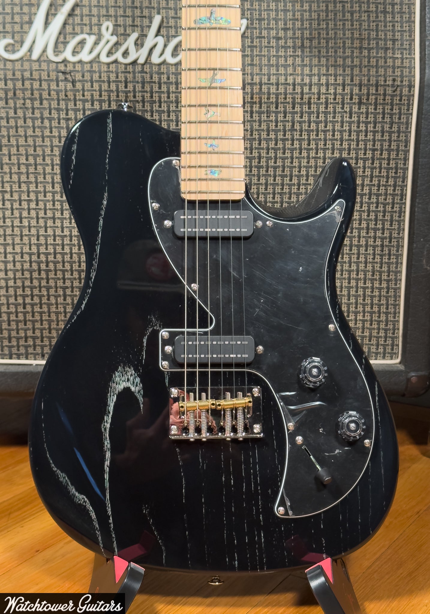 Paul Reed Smith PRS SE NF 53 Black Doghair