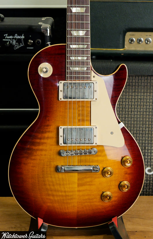 2021 Gibson Les Paul 1959 Standard R9 Murphy Lab Ultra Light Aged Cherry Tea Burst