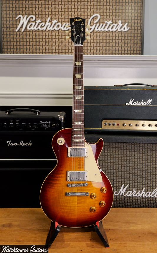 2021 Gibson Les Paul 1959 Standard R9 Murphy Lab Ultra Light Aged Cherry Tea Burst